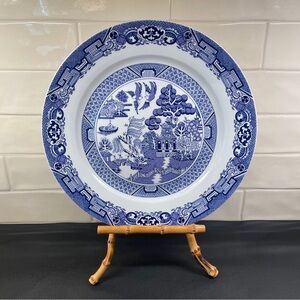 Large Royal Cuthbertson Blue Willow Serving Plate 12”